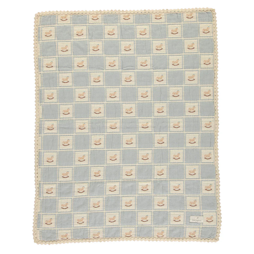 Rocking Horse Baby Blanket
